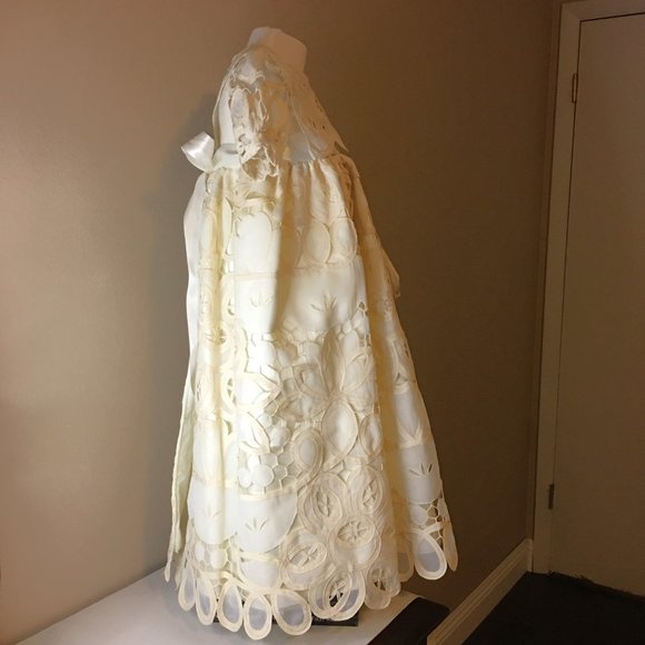 MARALY Traditional Baptism Christening Gown with Bonnet  👼  NEW WITH TAG… - Picture 7 of 16